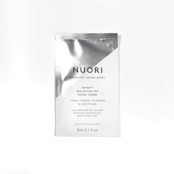 INFINITY BIO-ACTIVE LIFT FACIAL CREAM / SACHET Sample NUORI 